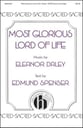 Most Glorious Lord of Life SATB choral sheet music cover